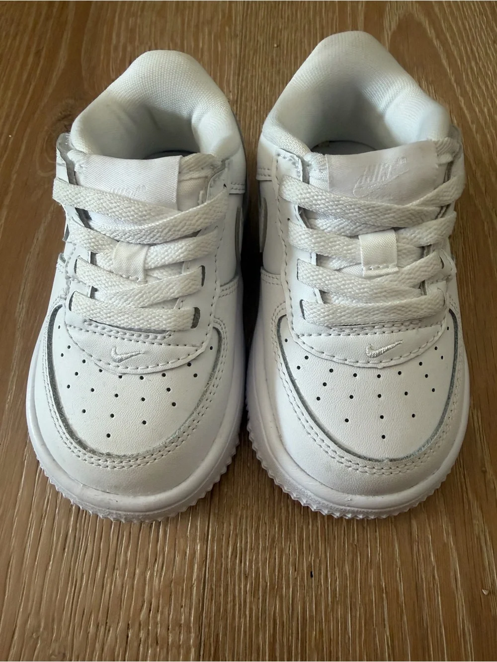 Nike Kids White Low-Top Athletic Sneakers